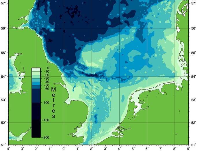 bathymetry-doggerbank-chart